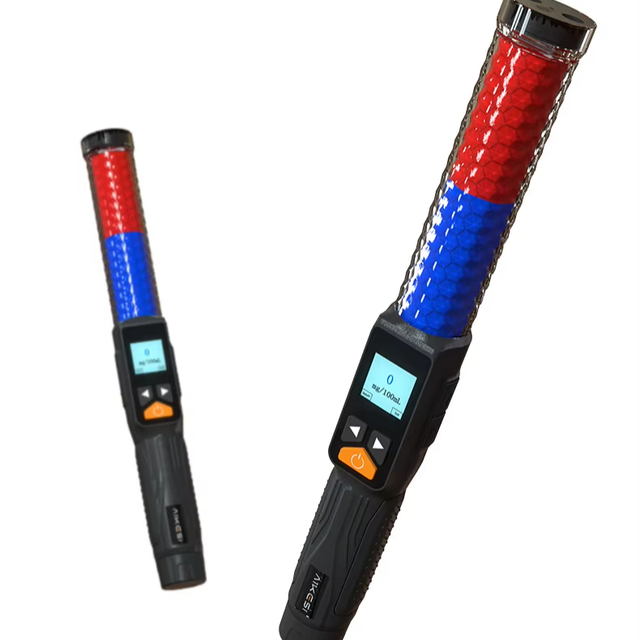 Aikesi Factory Price Professional LCD Digital Display Alcohol Tester Breathalyzer  OEM ODM OBM