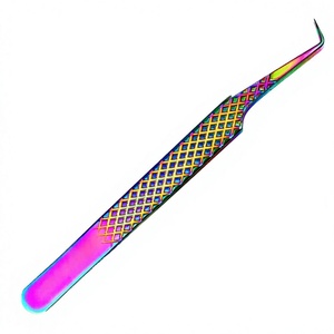 Pinzas para Extensión de Pestañas con Punta Puntiaguda, Volumen, Marca Privada, Logotipo Personalizado, Acero Inoxidable, Reutilizables, Duraderas, DANTRIC - Product Image 5