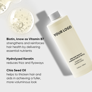 Biểu Tượng Tùy Chỉnh Tóc Tốt Dầu Gội Đầu & Điều Hòa Thiết Lập Với Keratin, Marshmallow Gốc, Shea Butter & Bơ Dầu, Dầu Gội Đầu Nhà Sản Xuất - Product Image 6