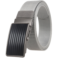 Ceinture en nylon tissée élastique pour homme LY36 23551 1, boucle à rouleau en alliage, logo personnalisé, vente en gros, largeur 35 mm, longueur 120 cm