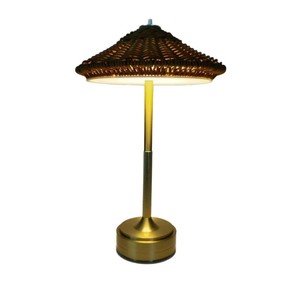 Lámpara de Mesa LED Recargable, Diseño Único, Lámpara de Escritorio Inalámbrica, Luz Nocturna Pastoral para Dormitorio, Comedor, Sala de Estar, Estudio - Product Image 4