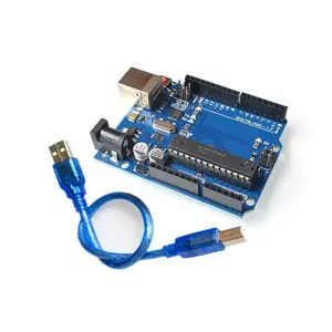 고품질 개발 보드 모듈 R3 atmega328p-pu ATmega16U2 CH340 R3 DIP 스타터 키트 arduin0 보드