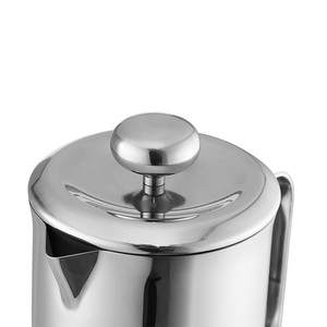 Cafetera <span class=keywords><strong>moka</strong></span> de acero inoxidable, 6 tazas, adecuada para todas las placas, con un diseño atractivo - Product Image 2