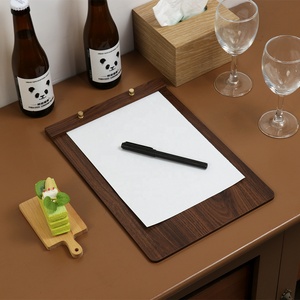 Présentoir professionnel personnalisé A3A4A5 pour restaurant et bar Support de menu haut de gamme en <span class=keywords><strong>bois</strong></span> <span class=keywords><strong>massif</strong></span> - Product Image 6