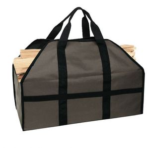 Free Sample Firewood Log <b>Carrier</b>, Fireplace Wood Carrying <b>Bag</b>, Heavy Duty Oxford Fireplace Wood Stove Accessories <b>Storage</b> <b>Bag</b> - Product Image 4