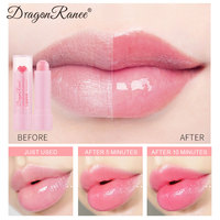 Couleur rose changeante baume à lèvres rouge à lèvres diamant gelée brillant à lèvres Transparent durable hydratant paillettes rouges à lèvres nourrissant lèvres