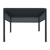 Direkt vom Hersteller: Hochwertige Aluminium-Bioklimatische Pergola mit Verstellbarem Lamellendach für den Außenbereich