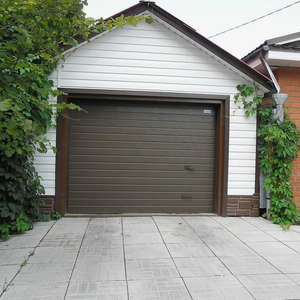 <span class=keywords><strong>Porte</strong></span> de <span class=keywords><strong>garage</strong></span> à panneaux plats en aluminium, économique, durable et pratique - Product Image 6