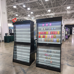 New công suất lớn hai mặt hiển thị đứng cho TCG thể thao & giao dịch sưu tập thẻ kim loại hiển thị trường hợp cho cửa hàng sử dụng - Product Image 4