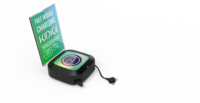 Stasiun Daya Portabel 2025 3-in-1 Pengisi Daya Nirkabel Pengisian Cepat Output 25W untuk Ponsel/iPad-Bersertifikasi CE/FCC/ROHS 3 USB