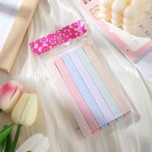Juego de Marcadores de Punta Oblicua de Plástico ABS de 12 Colores Personalizados al por Mayor, Marcadores Permanentes Multicolores para Uso en la Oficina y la Escuela - Product Image 5