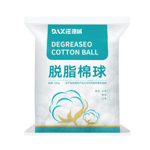 Bolas de Algodón Desengrasadas Dax 500g Grado Médico Para Uso General - Product Image 1