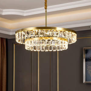 High Quality Pendant Lights Nordic Bedroom Dining Room Ceiling Light Luxury Crystal <b>Chandelier</b> - Product Image 5
