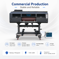 Impresora de Inyección de Tinta UV DTF de Formato Ancho de 600 mm, Multicolor, Totalmente Automática, Marca Hanying, para Impresión de Adhesivos