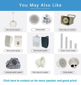 ลำโพงและแตรพลาสติก ABS 25W 30W <span class=keywords><strong>8</strong></span> OHM สำหรับโรงเรียน - Product Image 6