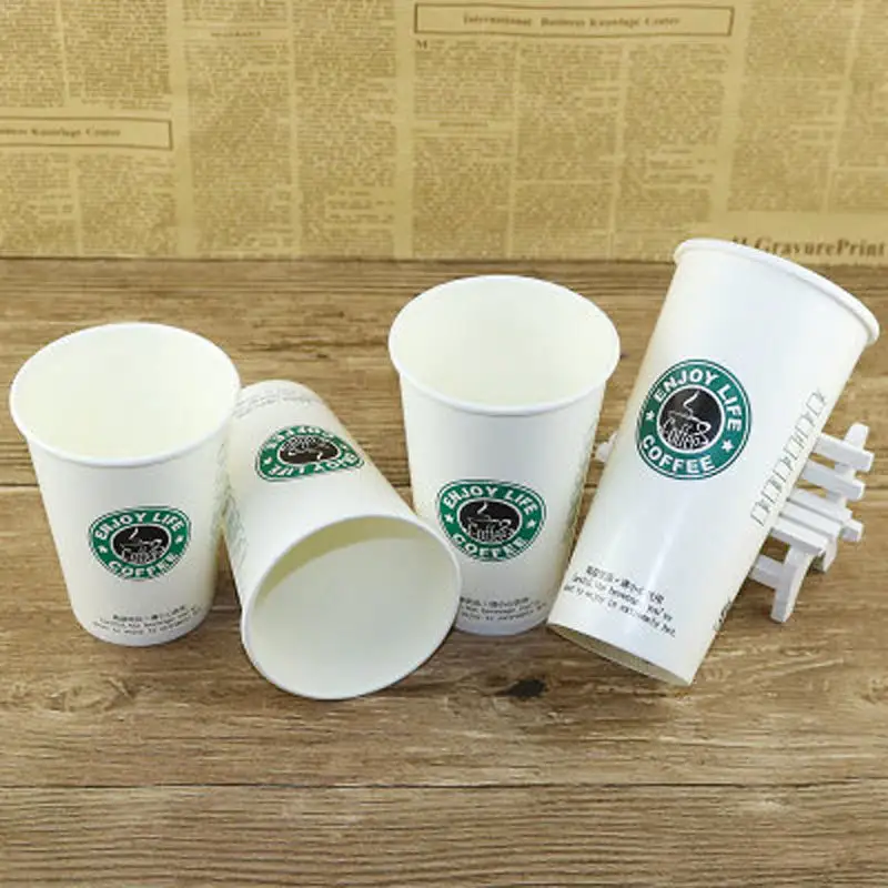 Custom paper cup gold foil silver foiling candle cups packaging box tea coffee paper cup with aluminum foil lid