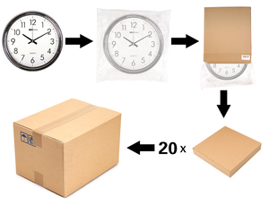Orologio <span class=keywords><strong>da</strong></span> <span class=keywords><strong>Parete</strong></span> Moderno Argento Silenzioso per Ufficio Sala Riunioni Arredamento Casa Regalo Quadrante Grande Nuovo Arrivo Scelta Popolare Look Professionale - Product Image 6