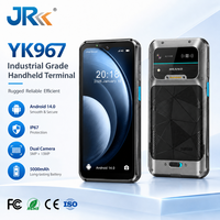 Ordinateur mobile robuste YK967 PDA Android 14 avec lecteur de codes-barres 2D, dispositif de collecte de données logistique, gestion des stocks de détail