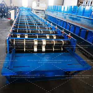 Machine automatique de fabrication de tôles de plancher galvanisées pour la fabrication de fenêtres/portes - Équipement multifonctionnel de formage de tôles de toiture - Product Image 2