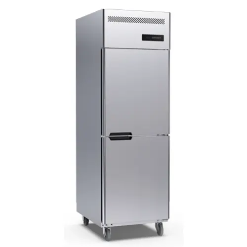 Refrigerador vertical de refrigerador de ar 220V de temperatura única refrigerado diretamente para uso em cozinha e cantina