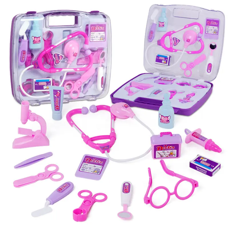 2023 neue Baby Koffer Doctor Toys Pretend Play Aktentasche Spielen Doctor Toy Set Medicine Box Toys