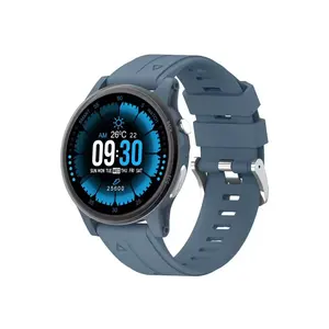 Timex jam tangan pintar bulat ZL89 anak-anak, jam tangan pintar 1.39 inci olahraga Monitor kesehatan panggilan Bluetooth IP67 tahan air Bluetooth uniseks