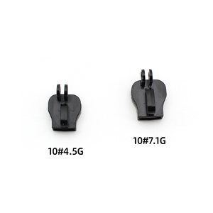 Tùy chỉnh chuyên nghiệp Kích thước Nylon Zip đầu đảo ngược Zip trượt 3 #5 #7 #8 #10 # với lỗ kim loại - Product Image 5