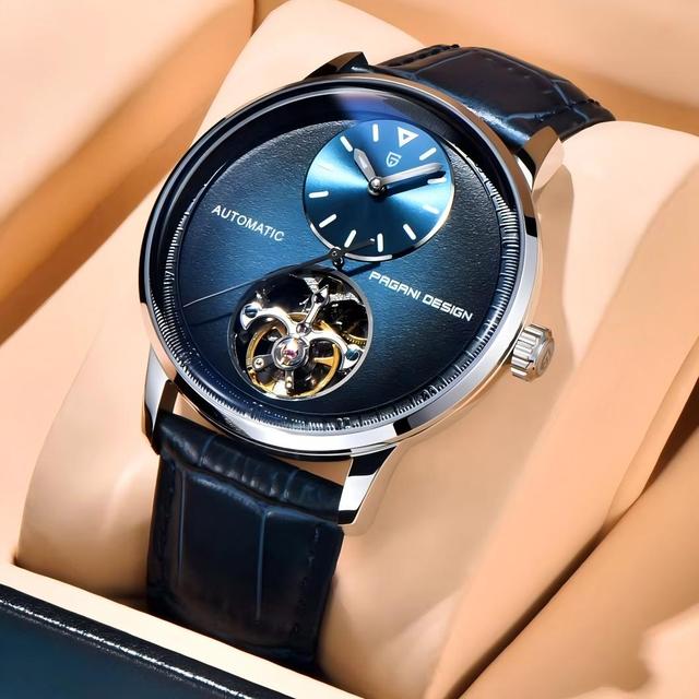 Pagani Design PD-1796 New Men Automatic Watches Top Brand Tourbillon Mechanical Wristwatch Sapphire Glass Waterproof Men's Watch