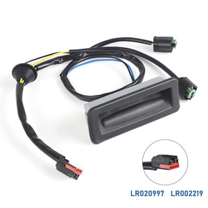 Interruptor de puerta trasera LR020997 LR002219 para Land Rover Range Rover 2005-2016, liberación de maletero, negro, pieza nueva YC102724 BK - Product Image 2