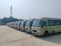 Vente en gros de Toyota Coaster d'occasion 2012, minibus diesel 20 places, conduite à gauche, autocar de passagers, bon état, faible kilométrage, prêt à être expédié, Max