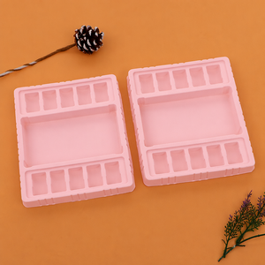 Caja de Regalo de Perfume de Lujo Ecológica con Inserto de Terciopelo y Bandeja de Blíster Flocada RPET Personalizada JIABAO - Product Image 4