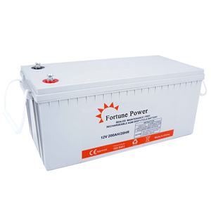 זוהרת 12v 200ah inverter סוללת ליתיום יון מארז עמוק מחזור הסוללה ג 'ל סולארי לשימוש ביתי - Product Image 1