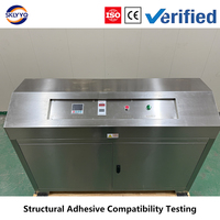 Pruebas de compatibilidad de adhesivos estructurales industriales para sustratos de vidrio y aluminio