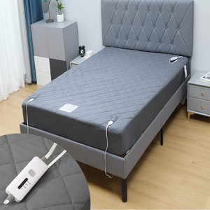 4 niveaux de chauffage 8H Arrêt automatique <span class=keywords><strong>Lit</strong></span> chauffant lavable pour différents matelas Couvre-<span class=keywords><strong>lit</strong></span> chauffant électrique - Product Image 1