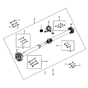 เพลาขับหลัง Dodge Challenger รุ่น 04593857AD อะไหล่ทดแทนเหล็ก ปี 2009-2014 - Product Image 4