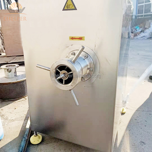 Picadora de Carne Industrial Automática de Alta Potencia, 500 kg/h, con Motor, para Carne Congelada y Elaboración de Salchichas, en Venta - Product Image 3