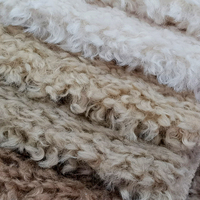 Tissu d'ameublement en peluche doux et confortable pour canapé, siège, textile de maison