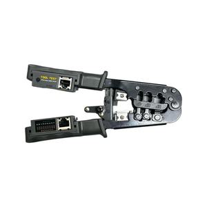 ขั้วต่อ Rj45อเนกประสงค์ Cat5e เครือข่าย Cat7 Cat6เครื่องมือจีบแบบโมดูลาร์เครื่องมือจีบ RJ45 RJ11/12คีมปลอกสายไฟ - Product Image 2