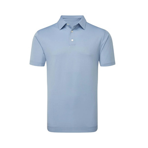Polo homme 100% coton, manches courtes, logo personnalisé, qualité supérieure, coupe classique, respirant, vêtement décontracté, polo élégant - Product Image 1