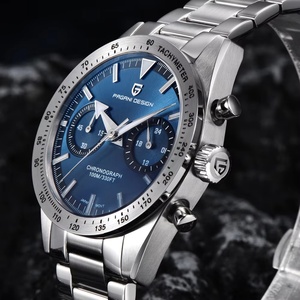 Montres pour hommes PAGANI DESIGN PD-1766, montres de luxe à quartz pour hommes, montre sport VK64, verre saphir AR, chronographe rétro 2025 - Product Image 5