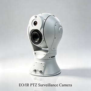 Caméra thermique PTZ à suivi automatique par IA, double objectif, pour la surveillance périmétrique des champs pétrolifères - Product Image 3