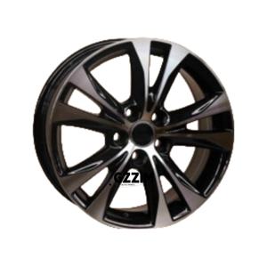 Nuevas Llantas de Aleación Brillante GZZIM para Automóvil, 17X7.0 ET30MM, Ajuste Universal para RVA4 (Modificación/Actualización Negra) - Product Image 1