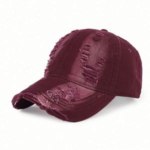 Factory OEM Personalized Unstructured Washed 100% Cotton <b>Plain</b> Distressed Dad Hats Embroidery Baseball <b>Caps</b> - Product Image 4