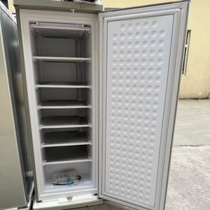 Hybride AC/DC 24V 198L 11/7 couches système solaire glaçon congélateur vertical par jour 70KG machine à glaçons solaire - Product Image 5