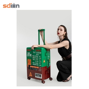 Maleta <span class=keywords><strong>de</strong></span> Viaje Moderna y Ligera con Marco <span class=keywords><strong>de</strong></span> Aluminio y PC, Estilo Contenedor, con Candado TSA - Product Image 6