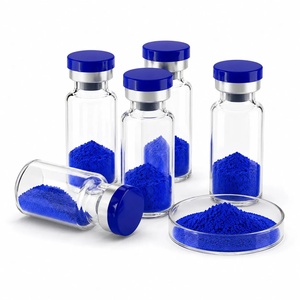 Materia Prima Cosmética OEM/ODM, Polvo de Cobre Azul al 99% GHK-CU 100mg, Disponible al por Mayor - Product Image 1