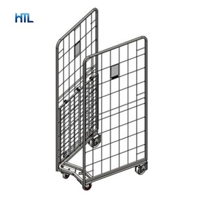HML Logistics Nestable Storage A Style Disassembly Roll Container