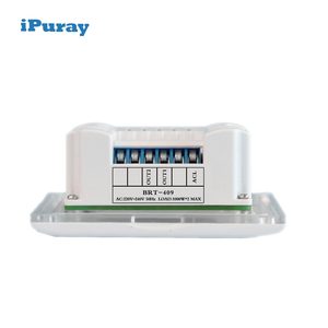 Interruptor Temporizador de Doble Canal BRT-409, <span class=keywords><strong>2</strong></span> Gang, 220V, 16 Programas, 1000W/Carga, Interruptor de Tiempo Digital Inteligente Sin Neutro para Control de Ventilador y Luz - Product Image 5
