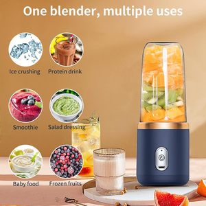 Extractor de Jugos Portátil Recargable por USB, Silencioso, Autolimpiante, para Frutas y Smoothies, Mini, Venta al Por Mayor - Product Image 2
