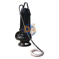 Pompa pasir baja tahan karat 20HP celup limbah pompa Submersible 7.5kw